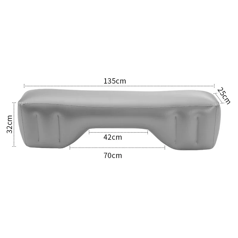 Car Travel Inflatable Mattress Air Bed Back Seat Accessories Rear Clearance Pad Gap Padding Long Distance Travel Auto Artifact