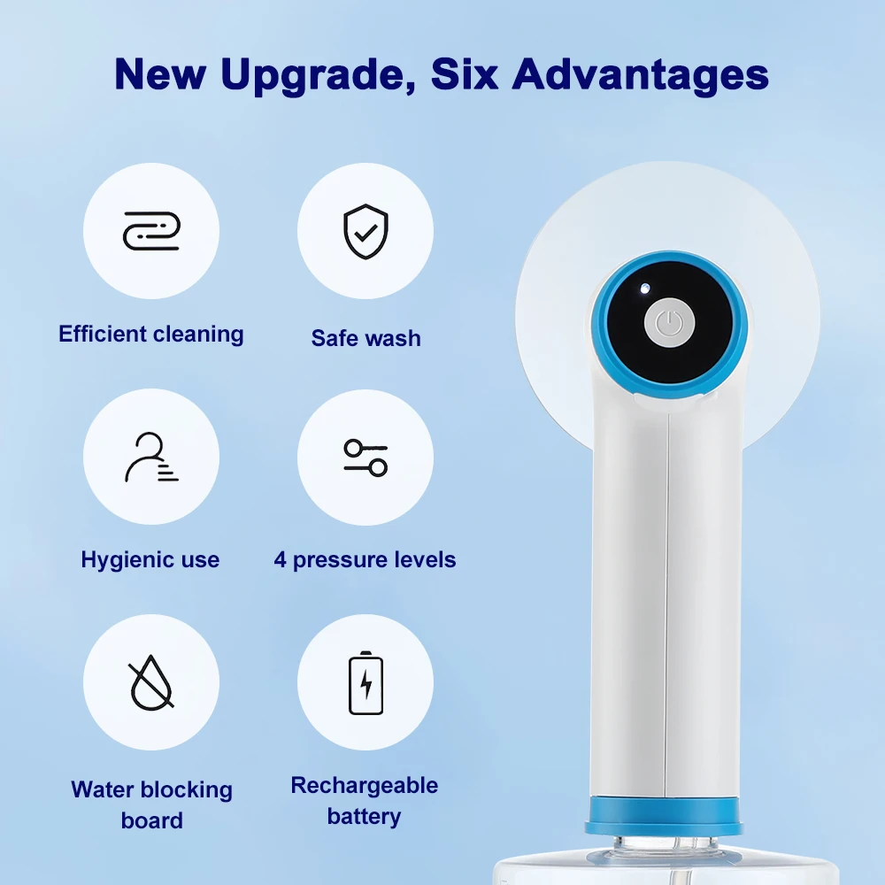 Electric Ear Cleaner Earwax Removal 10 Nozzles Multifunctional Portable Automatic Available for the Whole Family USB Charging