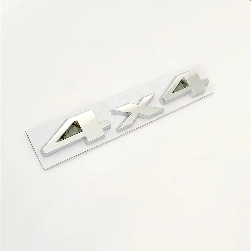 지프 4X4 문자 엠블럼 로고 그랜드 체로키 오버랜드 컴퍼스 랭글러 액세서리에 대한 3D 금속 자동차 트렁크 배지 스티커