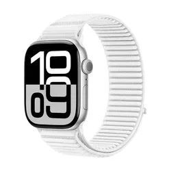 Nylon Loop Strap Bracelet - 44 45 49(10 11 - 46)MM (White)