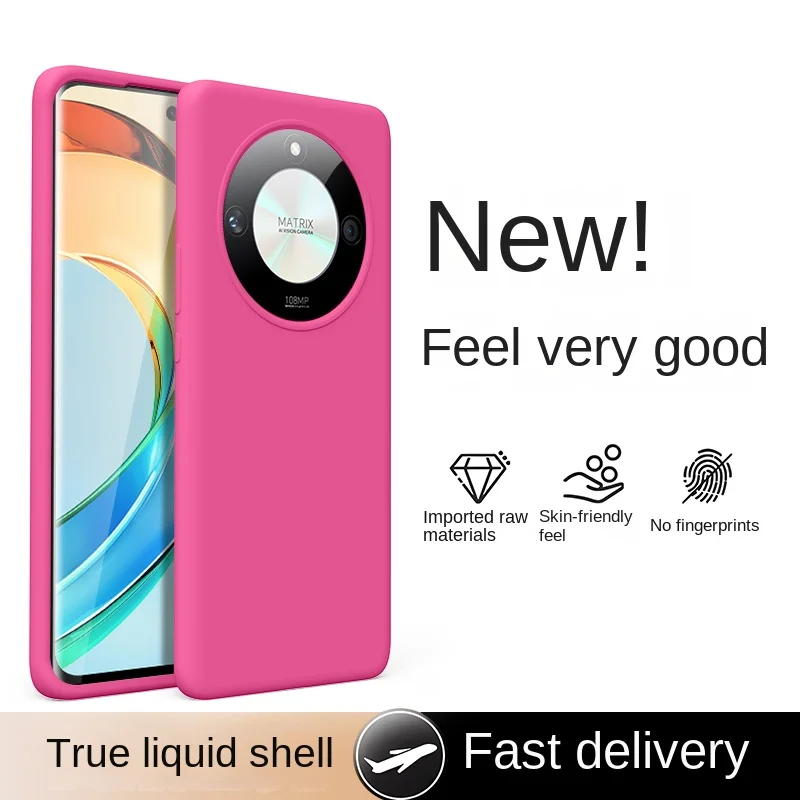 Premium Shockproof Silicone Phone Case - Soft, Skin-Friendly Protective Back Cover