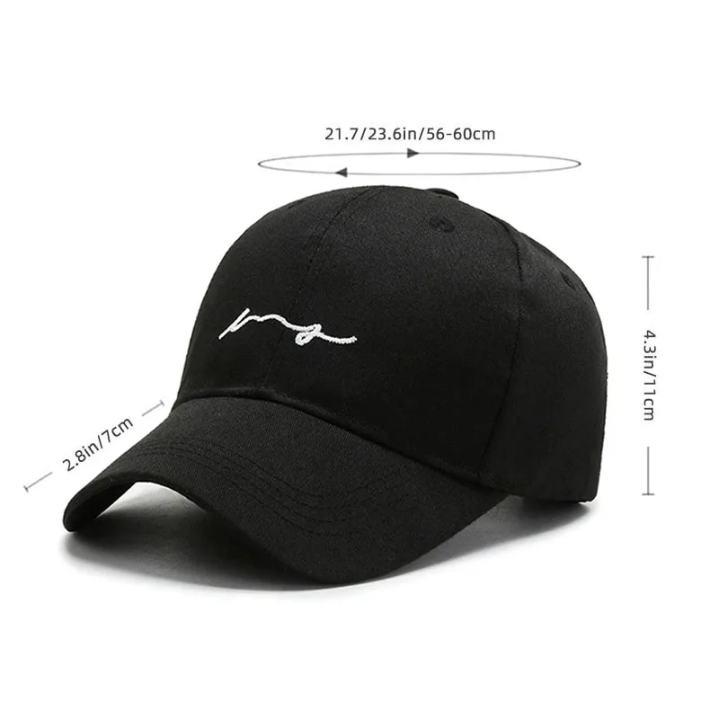 Trucker Cotton Baseball Cap For Men and Women Fashion Embroidery Hat Soft Top Caps Casual Retro Snapback Hats Unisex Hip Hop