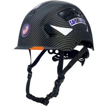 Elmetti protettivi per casco di sicurezza ABS Elmetti protettivi per lavoro industriale Prese d'aria regolabili Protezione per la testa Elmetti da costruzione ANSI