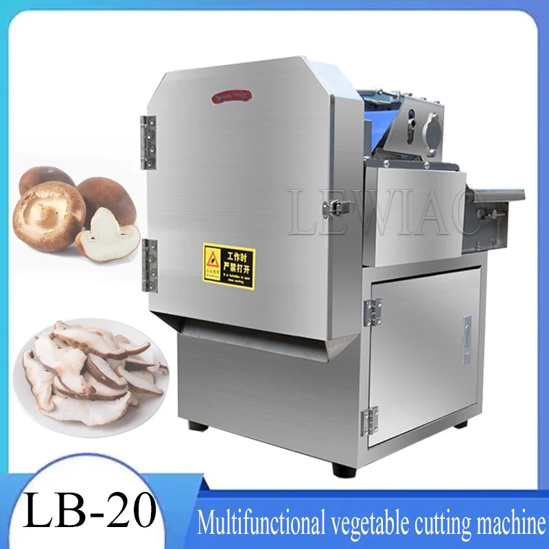 

Automatic Vegetable Cutting Machine Commercial Potato Radish Slicer Shredded Pepper Sliced Green Onion Slicer Leek Machine