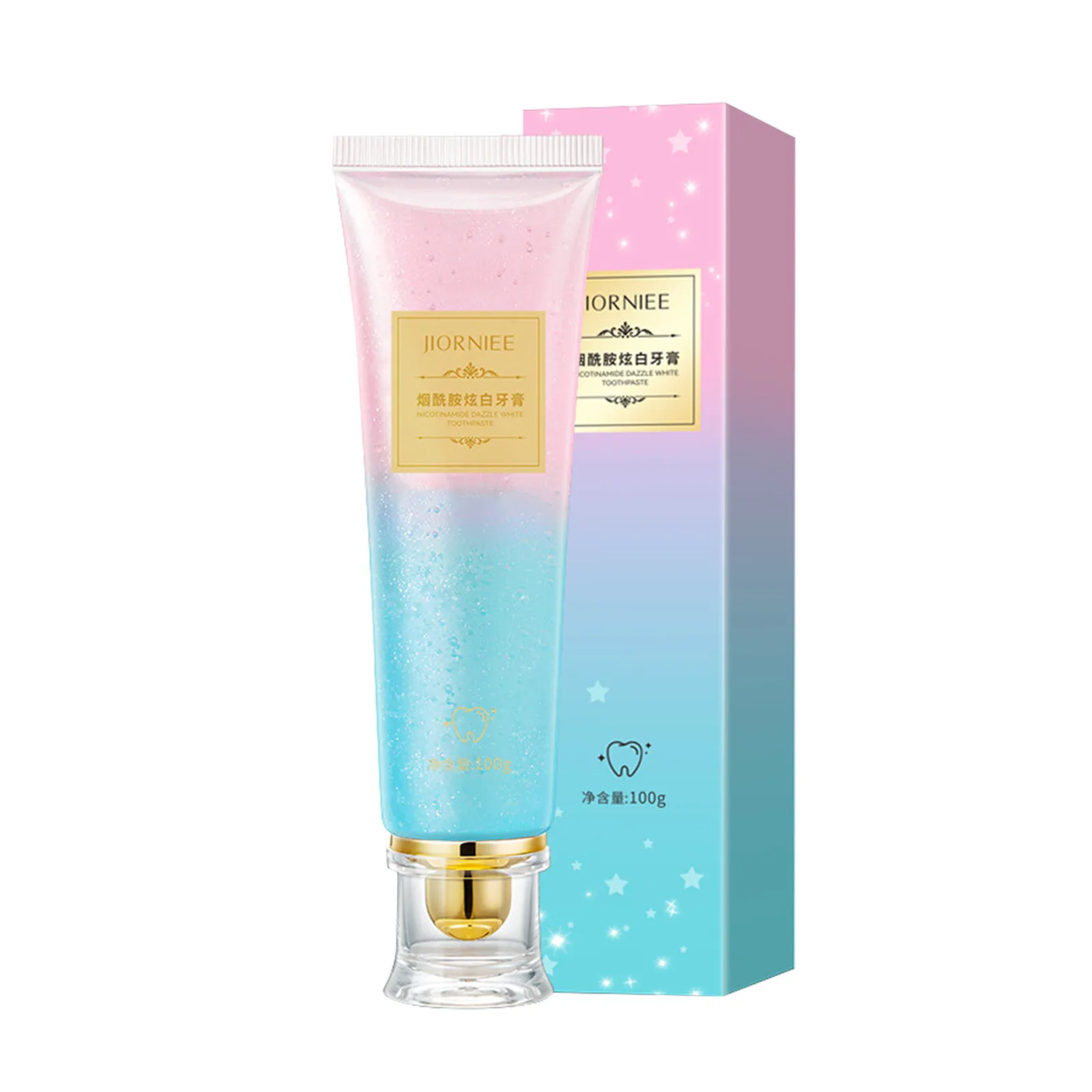 Whitening Dazzling Whitening Toothpaste Nicotinamide Toothpaste, Fresh Breath niacinamide Toothpaste For Remove Stain 1
