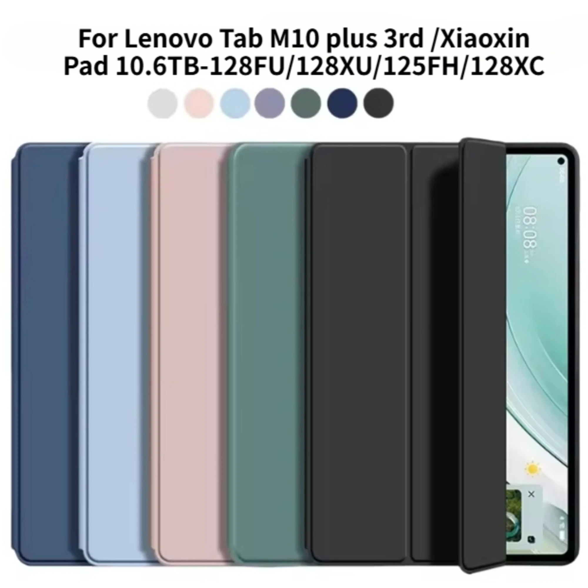 Premium Tablet Case with Tri-fold Stand and Smart Cover Design