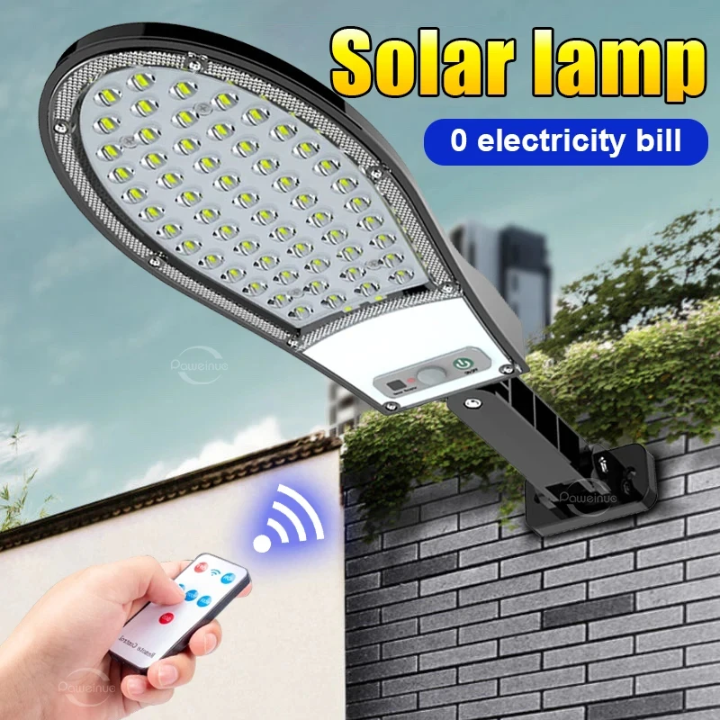 1PC 46/57Led Newest LED Solar Light Outdoor Powerful Garden Wall Solar Lamp Motion Sensor Solar Lights Waterproof Street Lamp
