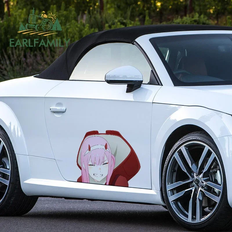 

EARLFAMILY 43 см x 35,4 см для нуля двух больших автомобильных наклеек аниме автомобильные аксессуары переводная картинка на доску для серфинга в холодильнике виниловые наклейки для кемпинга