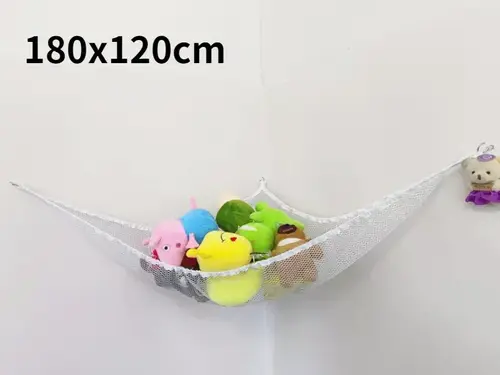 S/M/L Cute Children Bedroom Toys Hammock Net Stuffed Animals Toys Hammock Net Organize Storage Mesh Holder swing Storage Boxes - Image 11