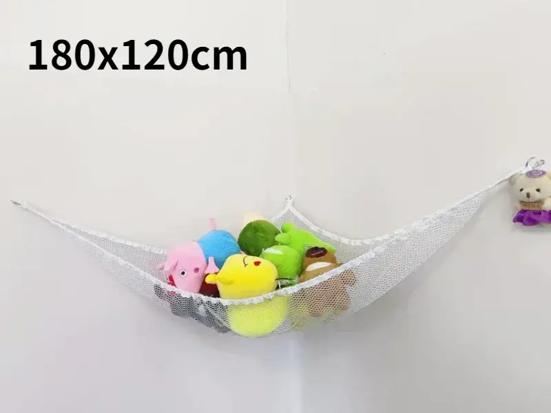 S/M/L Cute Children Bedroom Toys Hammock Net Stuffed Animals Toys Hammock Net Organize Storage Mesh Holder swing Storage Boxes - Image 11