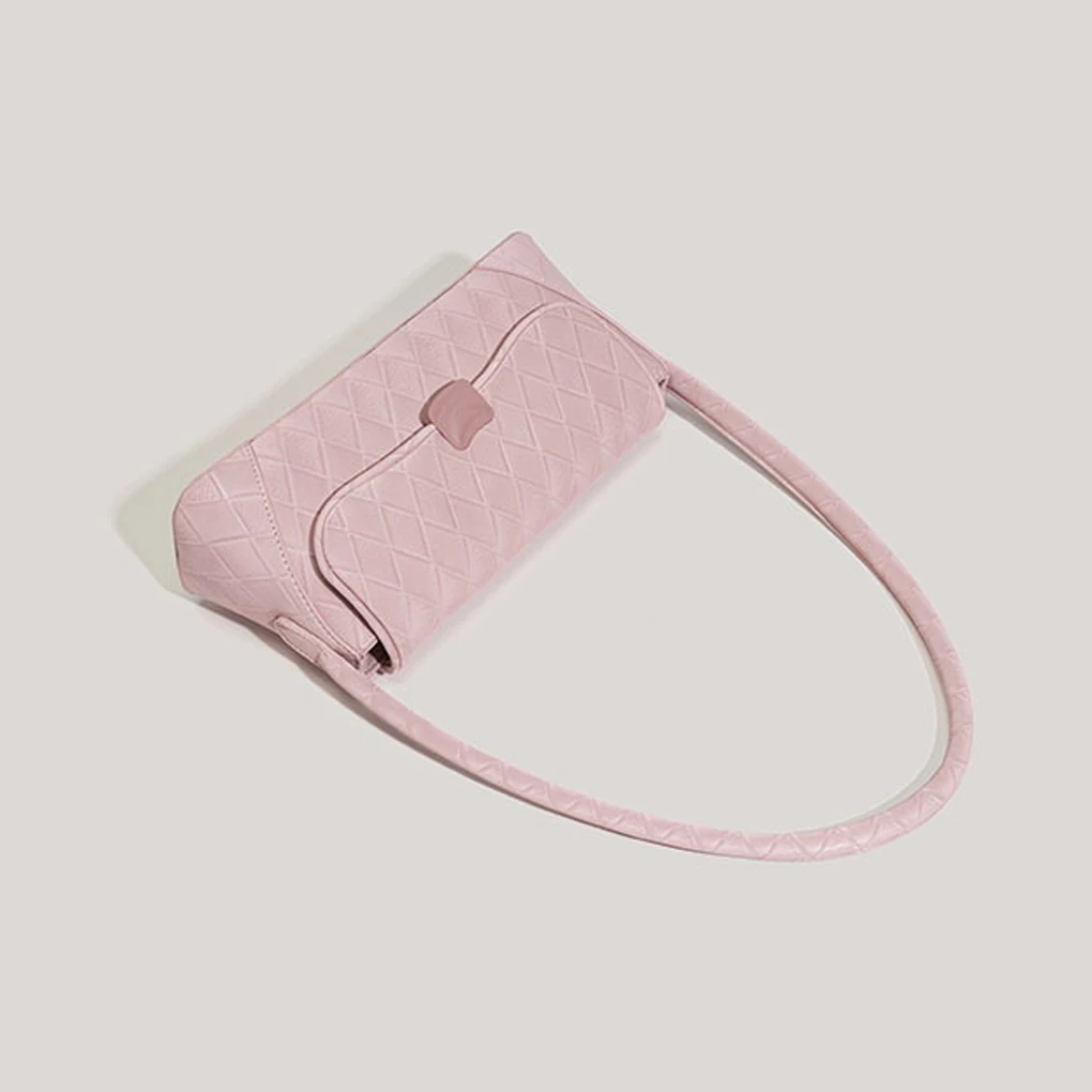 Fashion Commuting Style Ladies Square Bag Messenger Bag Soft PU Small Square Bag Diagonal Cross Womens Handbag