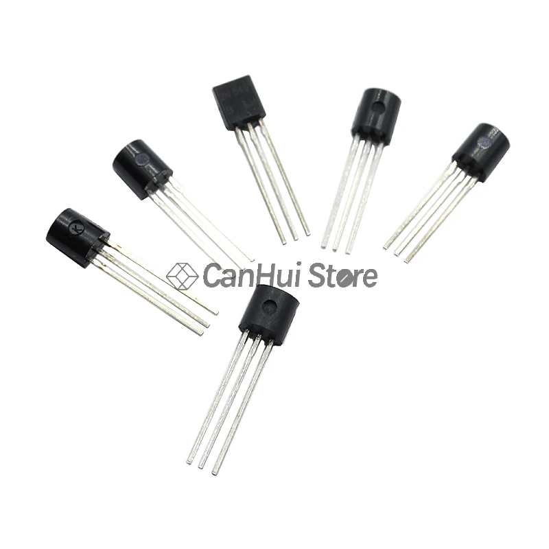 BJT Transistor 50pcs 2N2222 2N2907 2N3904 2N3906 2N4401 2N4403 2N5401 2N6517 2N5551 2N7000 S8050 S8550 SS8050 SS8550 TO-92 Transistore Triodo