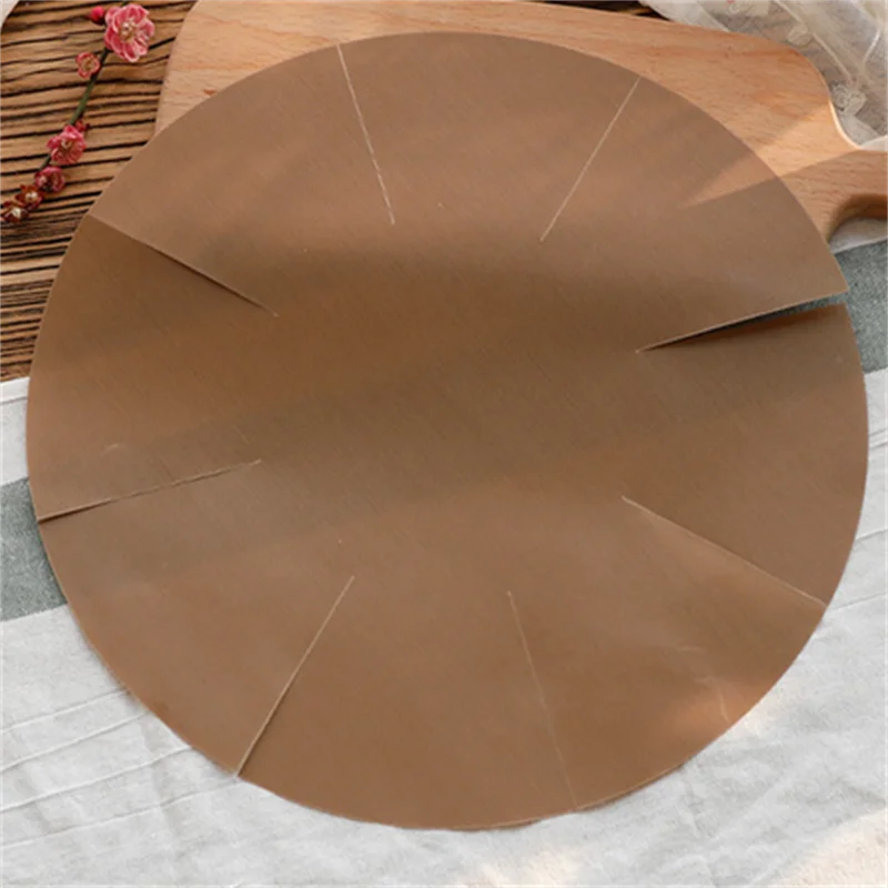 6" Baking Mat Chiffon Cake Border Mold Reusable Cake Liner Non-stick Baking Pan Sheet Easy Demoulding Round Oven Tray Paper silicone baking mat parchment baking paper