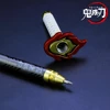 New 20cm Demon Slayer Sword Rengoku Kyoujurou Carbon Pen Alloy Katana Anime Peripherals Weapon stylish Model Festival Gifts Toys 3