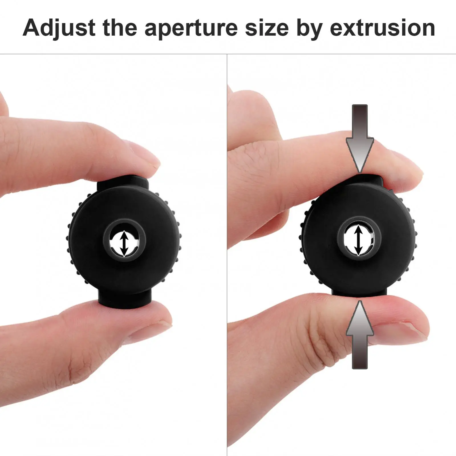 9pcs Black Plastic Quick Release Cymbal Nuts for 8mm Threaded Cymbal Stands Percussion Replacement Kitparts Cymbals Mate Nuts