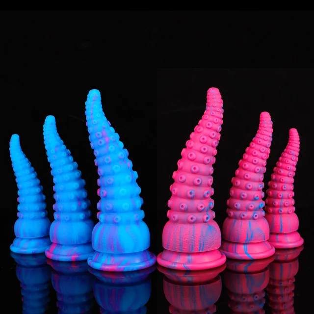 Silicone Octopus Tentacle Huge Animal Dildo Colorful Monster Dildo Prostate Massage Anal Butt Plug Sex Toy for Women Adult Toys Suppliers Silicone Octopus Tentacle Huge Animal Dildo Colorful Monster Dildo Prostate Massage Anal Butt Plug Sex Toy