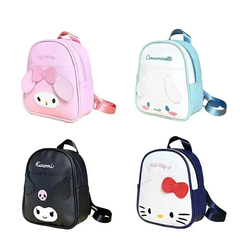 Hello Kitty Sanrio Mochilas Cute Cartoon Kuromi Cinnamoroll Children's