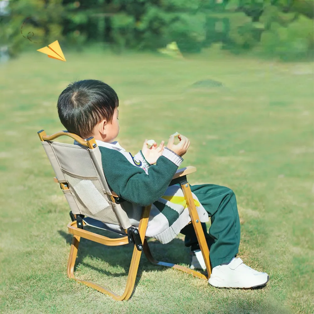 Mini Children's Outdoor Folding Chair Children's Kermit Chair Camping Chair Picnic Portable Chair 3
