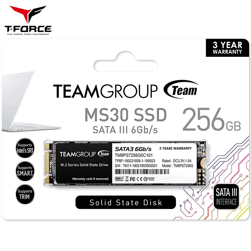 TEAMGROUP MP33 1TB SLC Cache 3D NAND TLC NVMe 1.3 PCIe Gen3x4 M.2 2280  Internal SSD Read/Write Speed up to 1800/1500 MB/s Compatible with Laptop &  PC