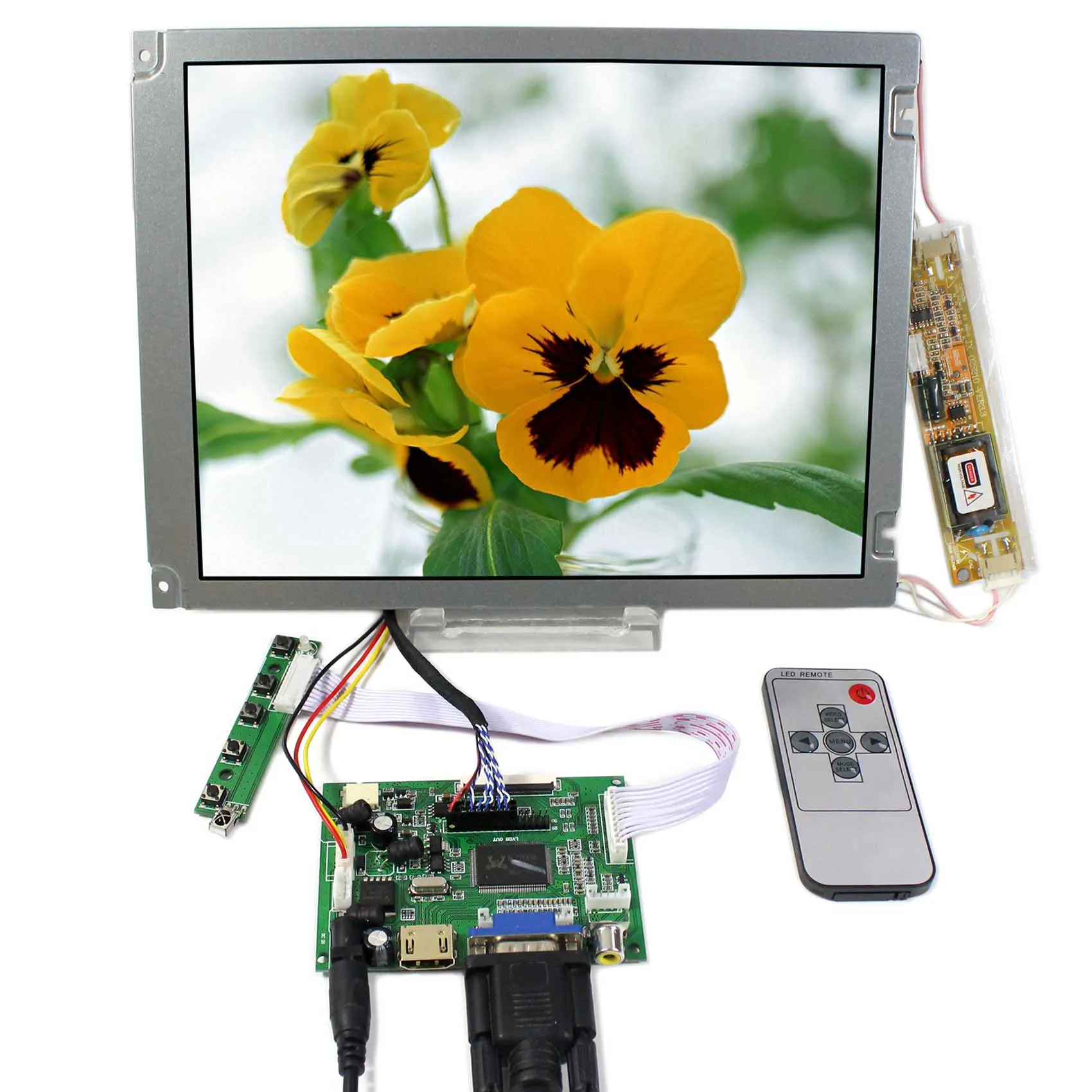 

Плата контроллера VGA CVBS HD-MI LCD 10,4 дюйма AA104SG04 800x60 0, ЖК-экран