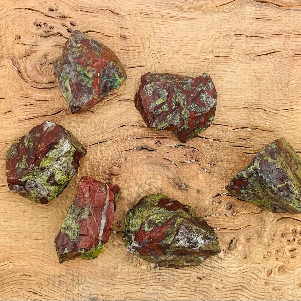 Exquisite Raw Dragon's Blood Jasper Stone - Enchanting Dragon Stone Gemstone