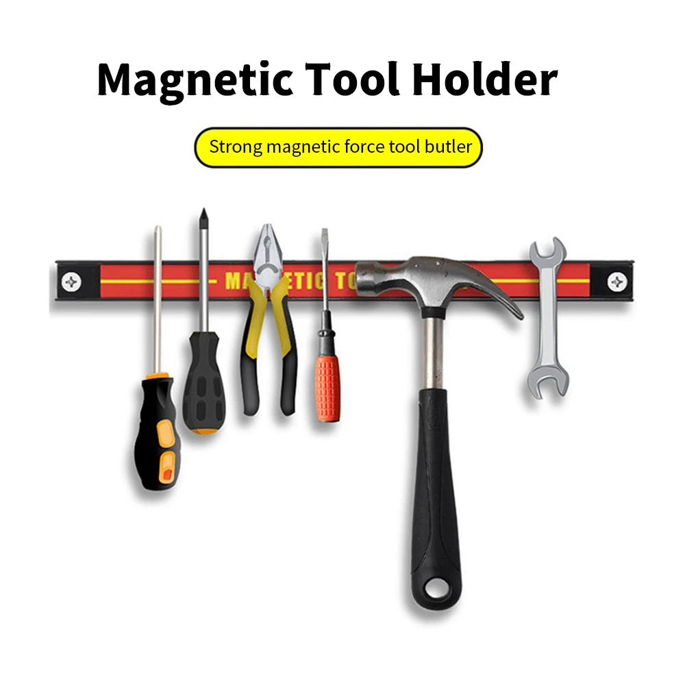 tool chest trolley Magnetic Tools Storage Holder Strong Magnet Stick Organizer Racks For Connecting Strips Tools Hand Tools For Garage Workshop tool tote bag