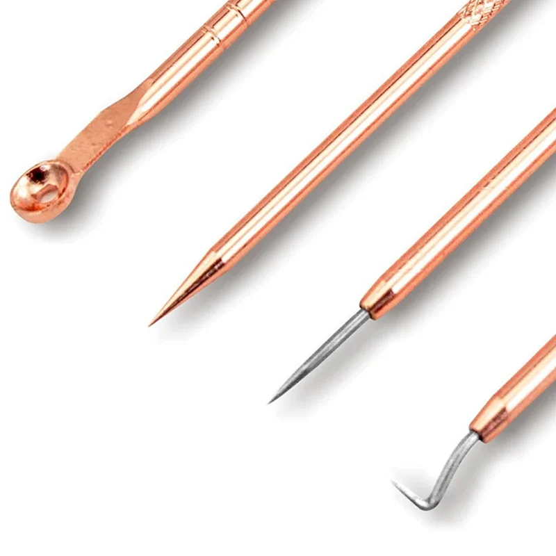 Blackhead Removal Needles Black Dots Cleaner Stainless Steel Spot Face Clean Care Tool 2