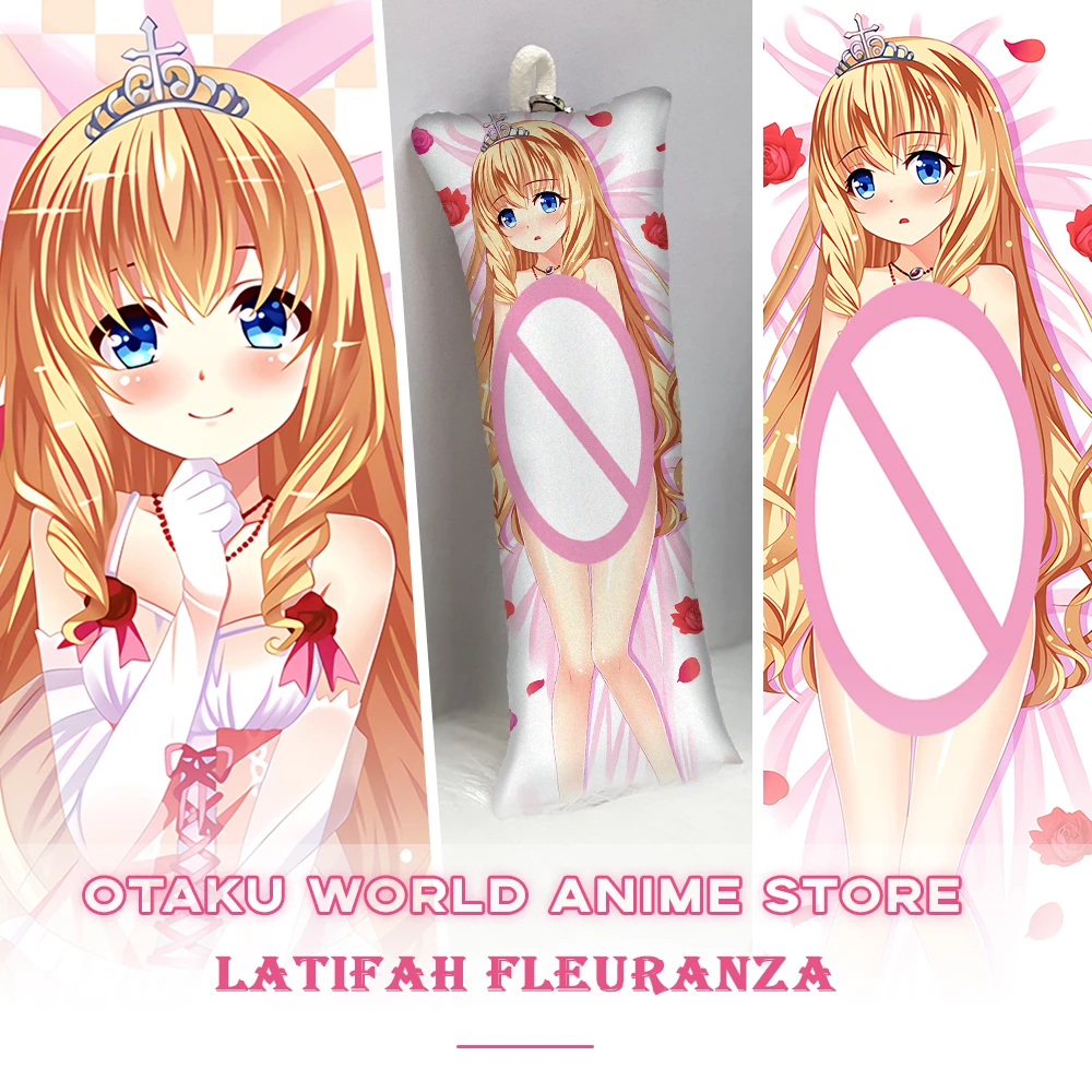 

Latifah Fleuranza Dakimakura Anime Otaku Waifu Amagi Brilliant Park Hugging Body Pillowcase 2-Side Printed Decor Cushion Cover