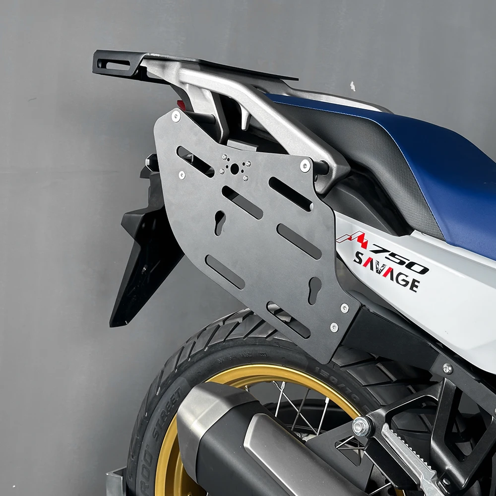 Motorrad Gepäckträger Für Honda TRANSALP 750 2023-2024 - Silber