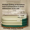 Household Portable Foldable Fumigation Bathtub with 55W Electric Pump Fully Automatic Inflation for Adults and Children 1