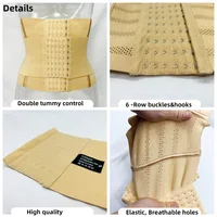 Taille formateur pour femmes corps Shaper ventre contrôle minceur gaine ventre plat réducteur Shapewear mince Corset ceintures été 5