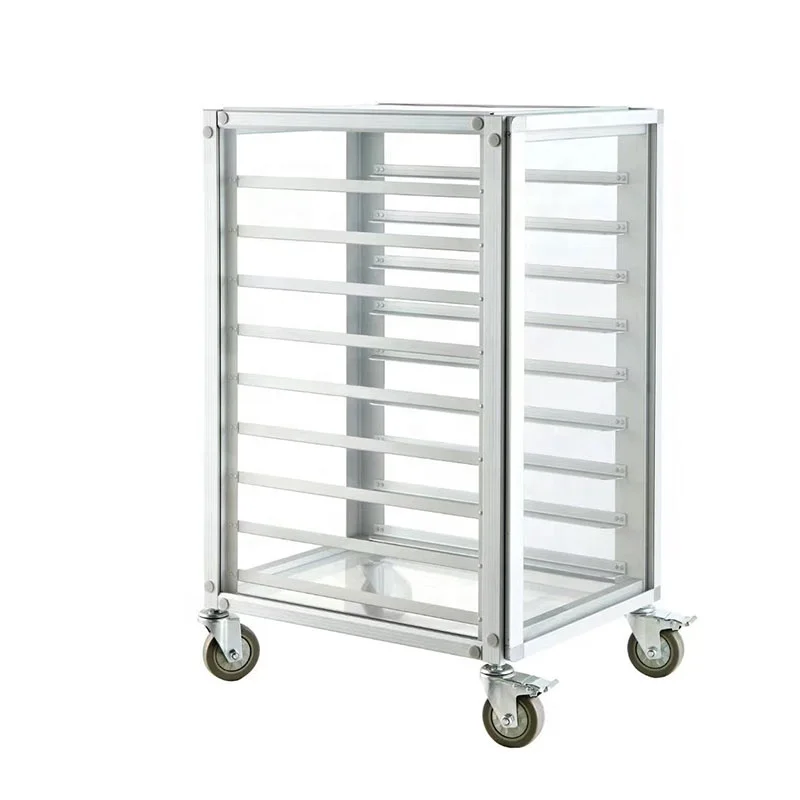 Baking oven high quality stainless steel bread oven trolley cart with wheels