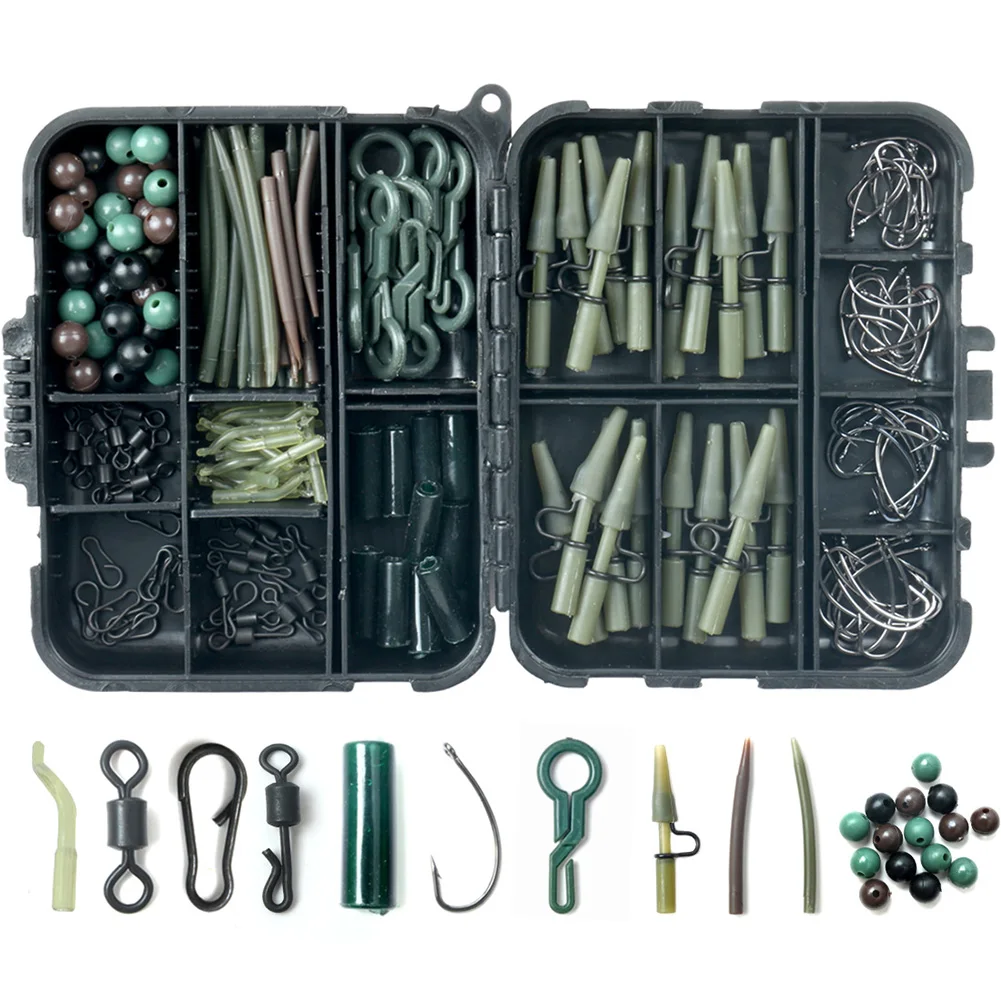 

180 шт., рыболовные крючки для ловли карпа