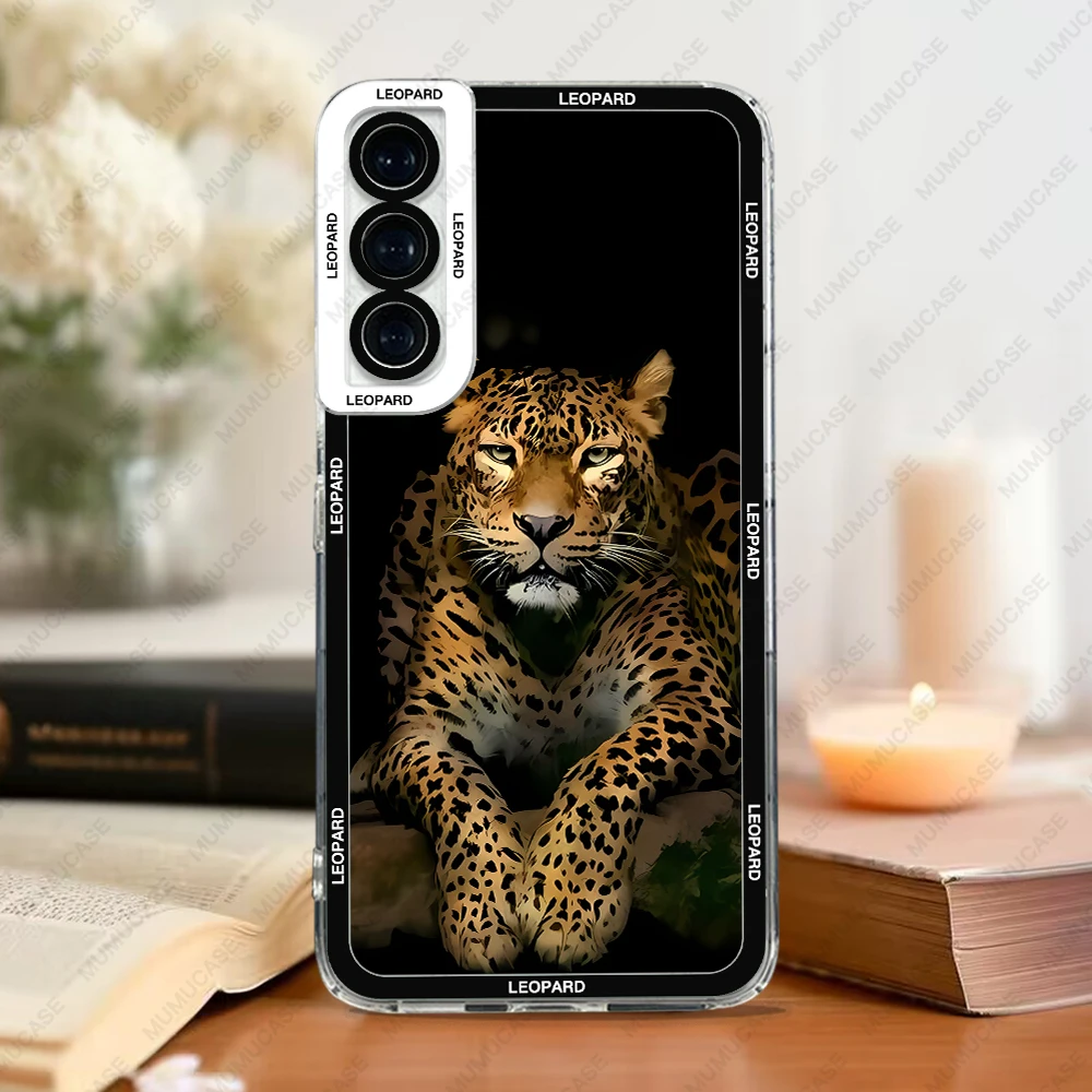 Leopard Soft Phone Case - Sleek and Stylish Protective Cover