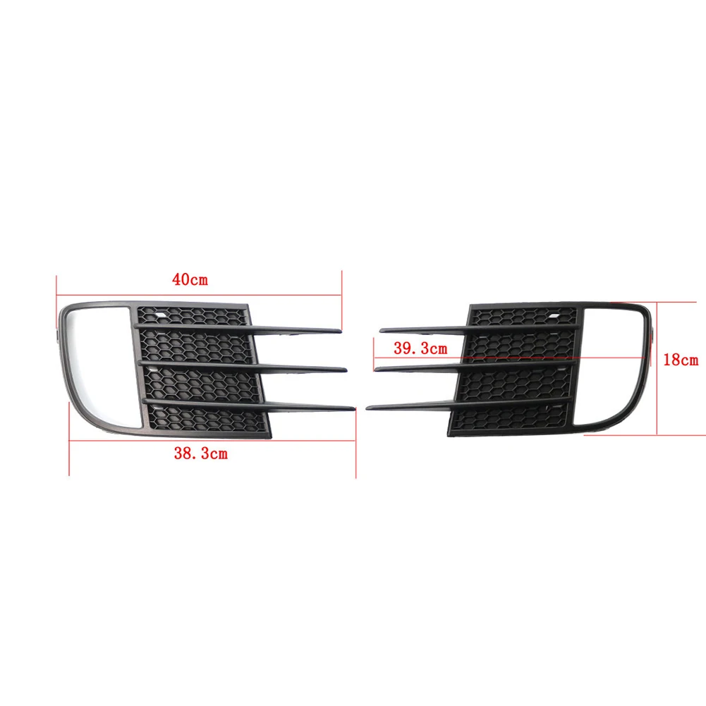 자동차 외관 향상 골프 6 안개등 커버, MK6 2008 2013 ABS 소재, 쉬운 설치, 직접 교체