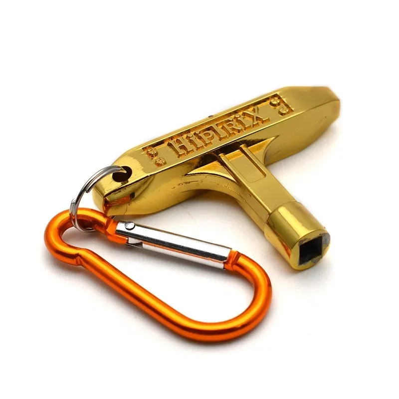 Drum Tuning Key Adjustment Wrench Metal T-shaped 4 Square Hole Percussion Instrument Accessories Tool