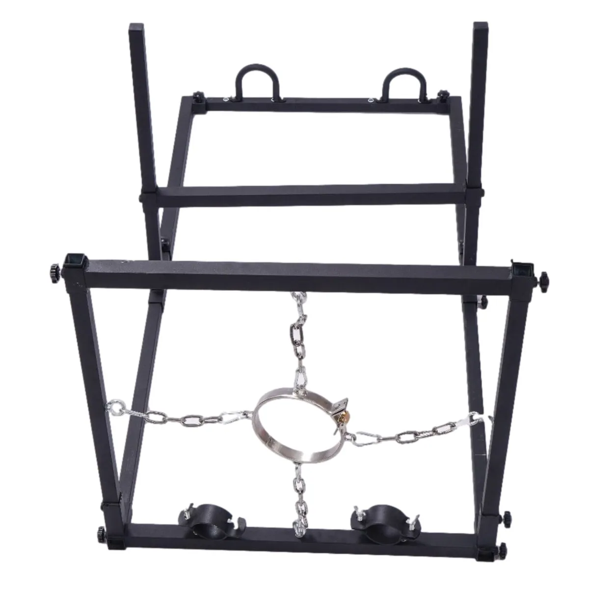 Indoor Sex Furniture Bondage Gear BDSM Restraint Set Metal Handcuffs Anklecuffs Sex Toys For Couples Adult Games Erotic Product