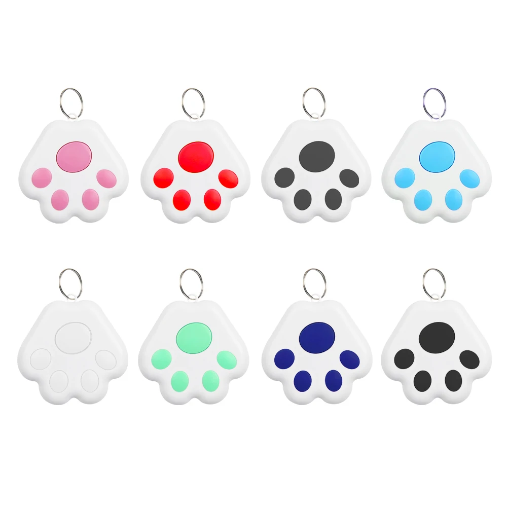 Smart Bluetooth mobile phone alarm dog claw key chain pendant two way search locator anti loss