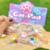 Funny Cute Squeeze Cat Paw Toys Soft TPR Pinching and Decompressing Cat Paw Sticky Relief Relax Toys Squeeze Toy Gift 1