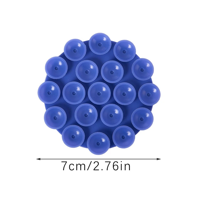 Round/Square Silicone Suction Pad For Mobile Phone Fixture Suction Cup Backed Adhesive Silicone Rubber Sucker Pad For Fixed 1pc phone suction cup self adhesive glue pads