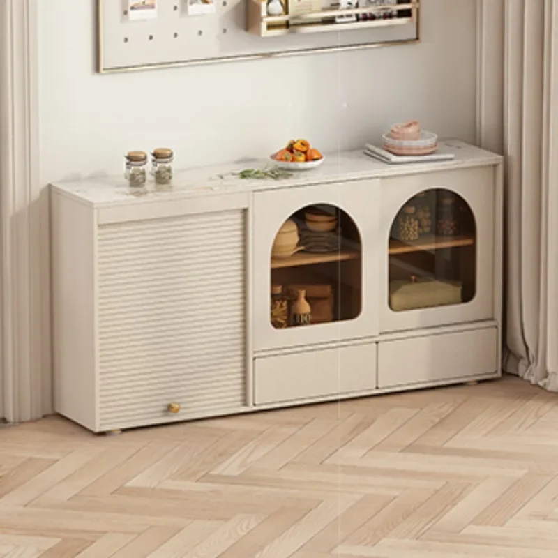 Wood Cabinet Equipped Kitchen Furniture Pantry Sink Metal Storage Hutch Clothes Modular Countertops Wooden Gabinetes Counter 2
