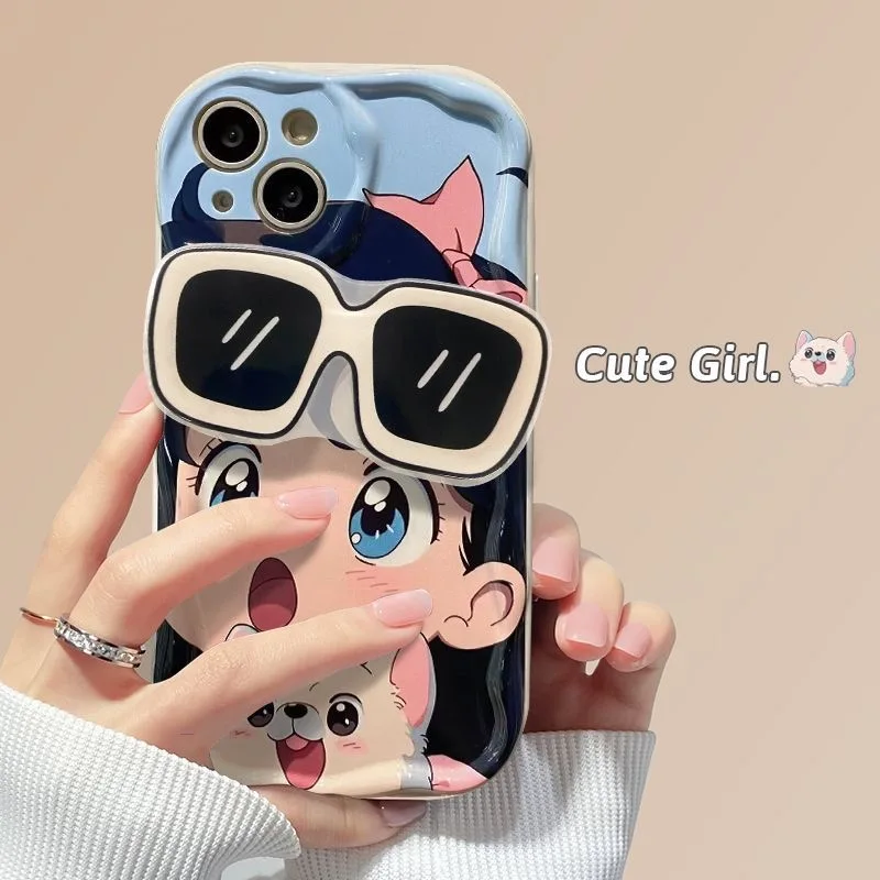 OPPO Reno Girl Grip Tok ġ ̽, OPPO Reno 10 Pro 8 8T 8Z 8 Lite 7 7Lite 7Z 6Z 5 Z 4Z Find X5 X3 Pro X6 Wave ޴ ̽