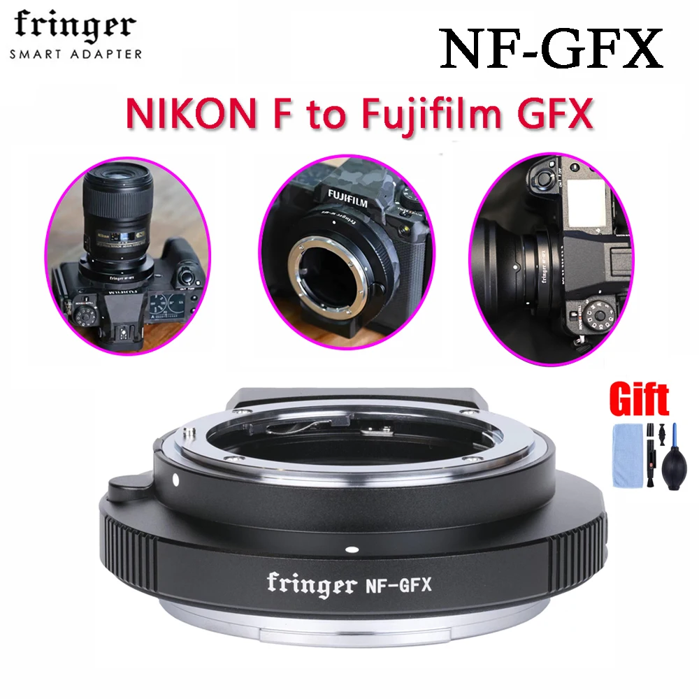 Fringer Nfgfx Nf/gfx Lens Adapter Auto Focus Camera Adapter Nfgfx For