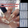 Silicone Nail Carving Mold 3D Bow Tie Mould Stamping Plate Nails Stencils DIY UV Gel Japanese Manicure Tools 1