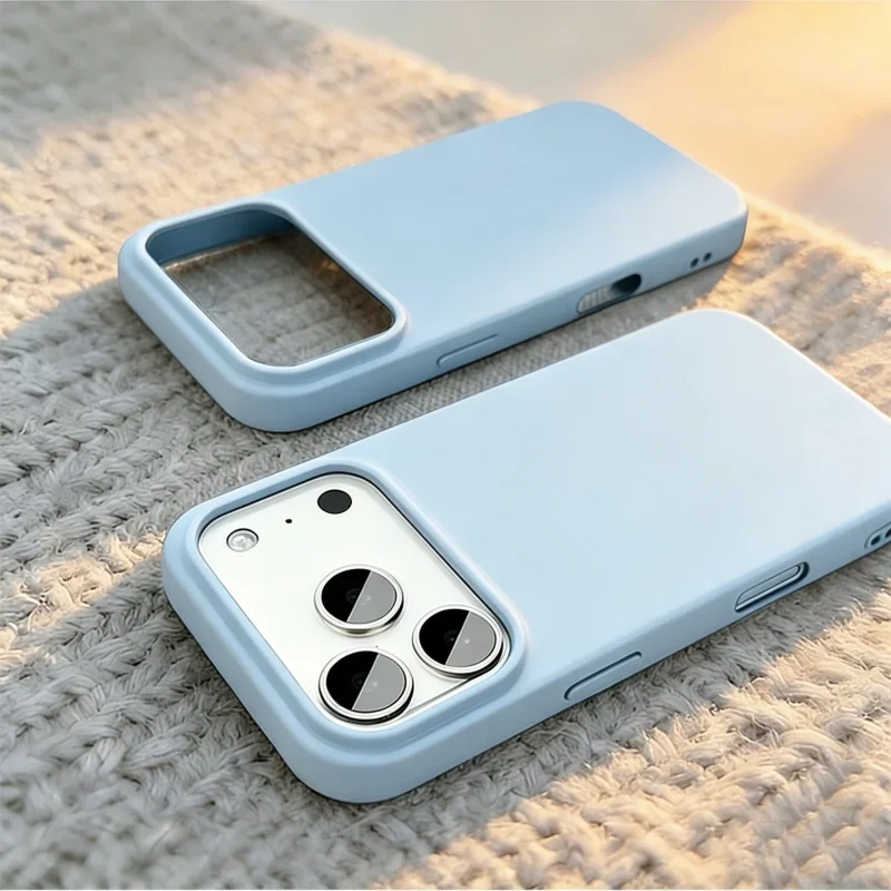 Premium Soft Liquid Silicone Shockproof Phone Case - Luxury Back Cover