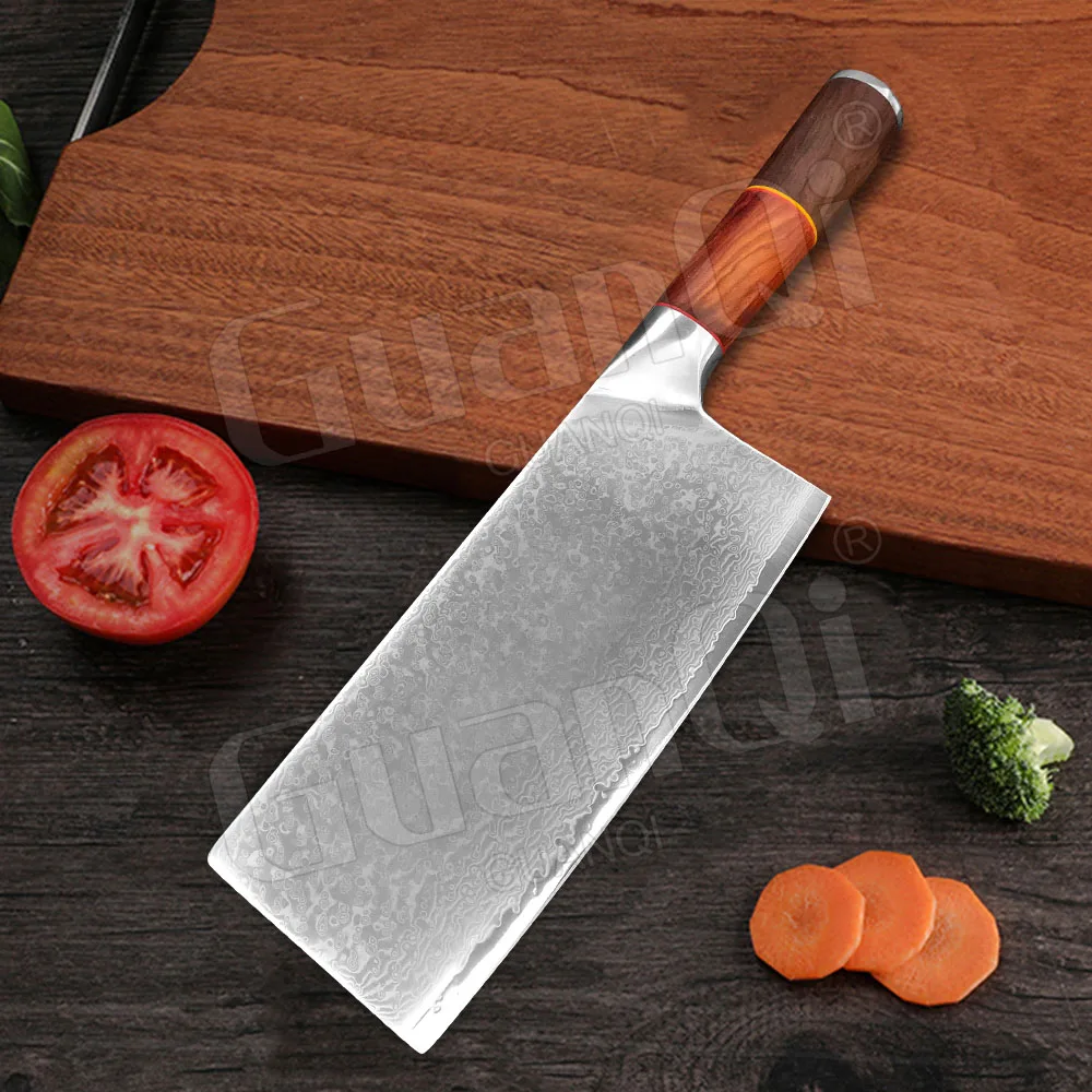 Kepeak Chinese Kitchen Slicing Cleaver Chef Knife Knives, Stainless Steel,  Ultra Sharp