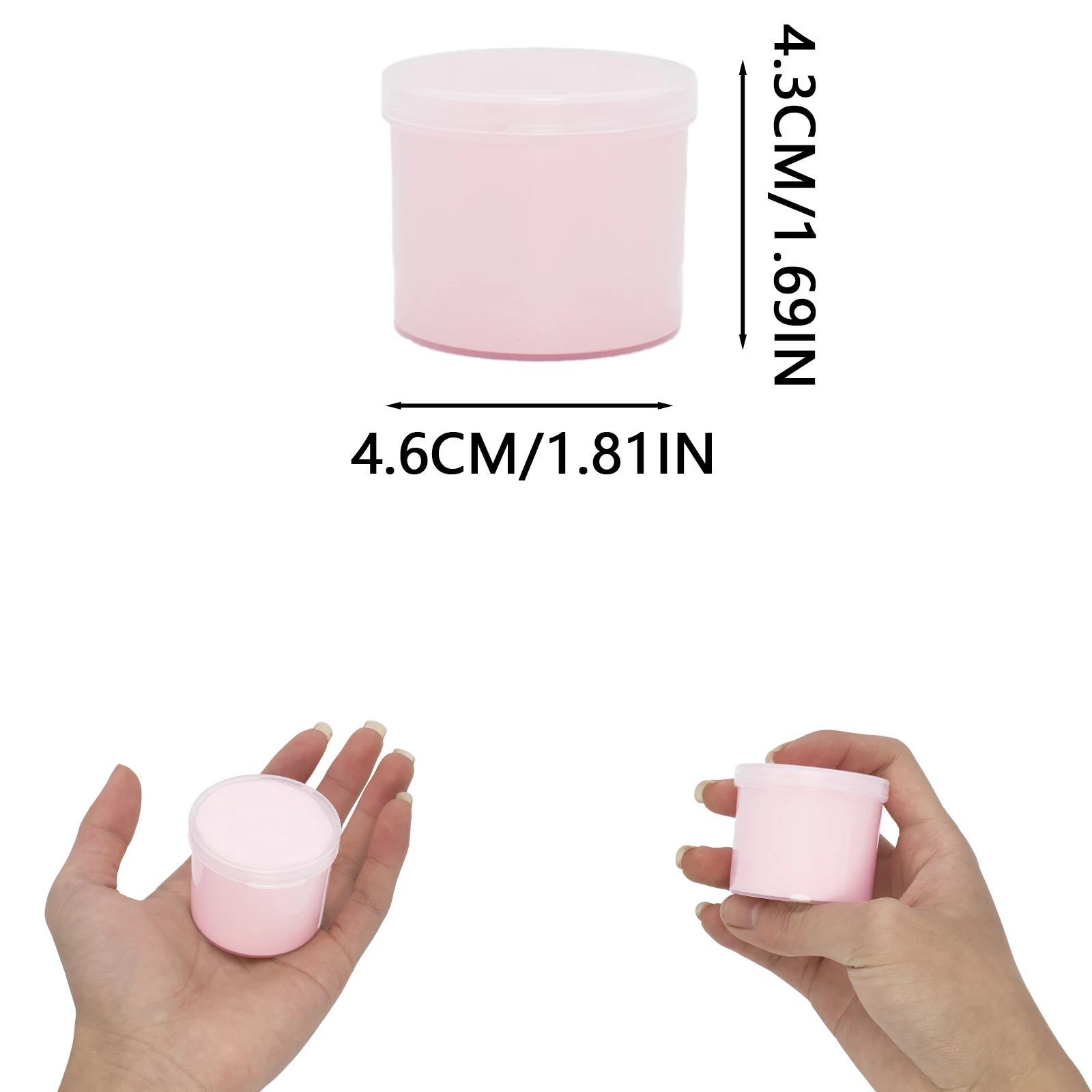 1.76oz White Biscuit Butter Slime with Slices-Pink Watermelon Non-Sticky Stretchy Scented Putty for Kids Party Favors Girls Boys 2