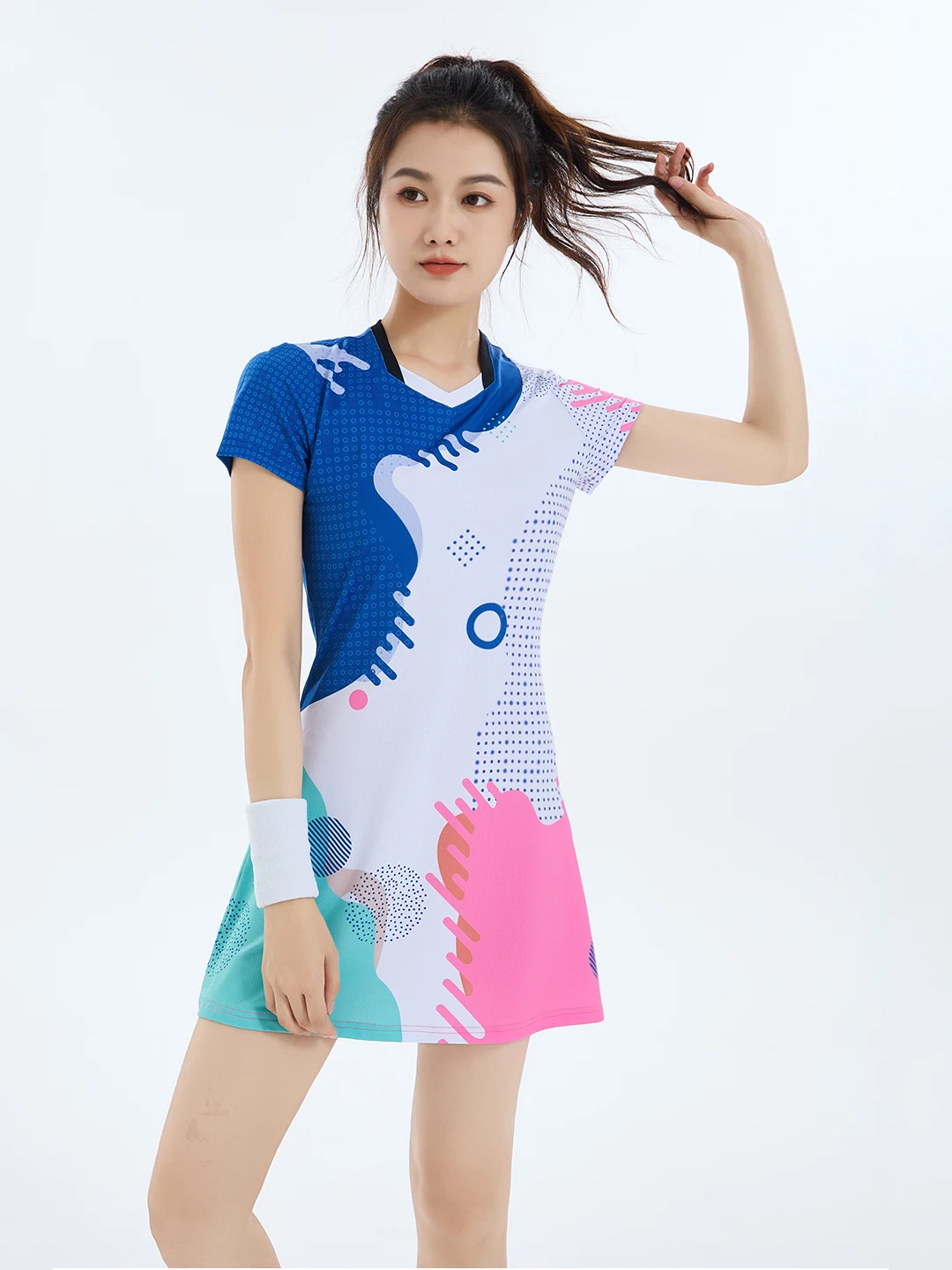 New Women Girl Sports Dress Inner Shorts Quick Dry Breathable for Tennis Volleyball Badminton Outside Clothes Running Sportswear