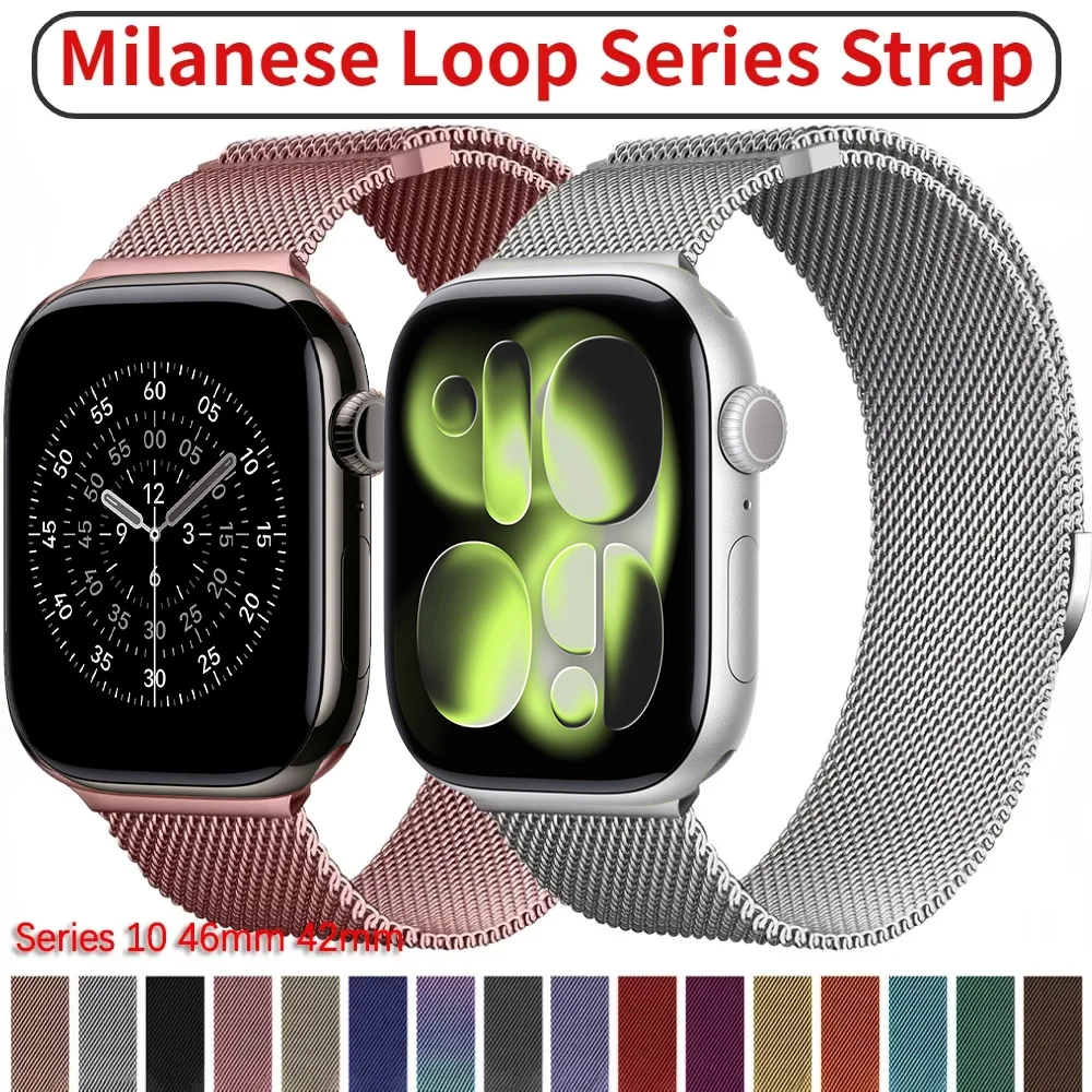 Elegant Milanese Loop Strap