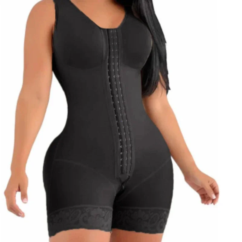 

Women Bodyshaper Fajas Colombianas Reductoras Y Moldeadoras Post Surgery Shapewear Compression Slimming Girdle Flat Stomach